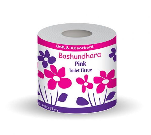 Bashundhara Toilet Tissue Pink